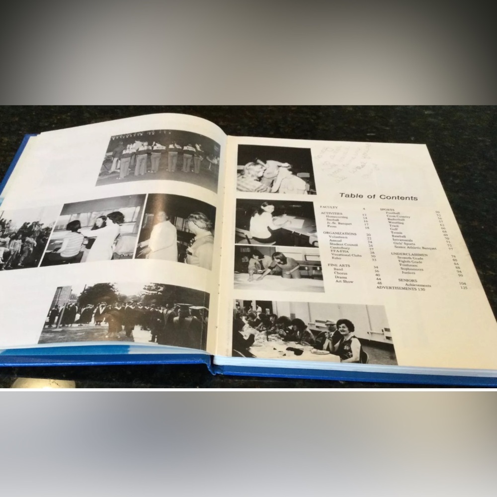 Wells-Easton Wildcats High School Year Book 1975 Wells, Minnesota - Picture 3 of 6